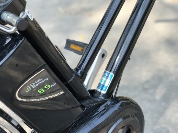 Xe đạp điện Nam Panasonic trợ lực zin nguyên bản hàng Nhật bãi 4