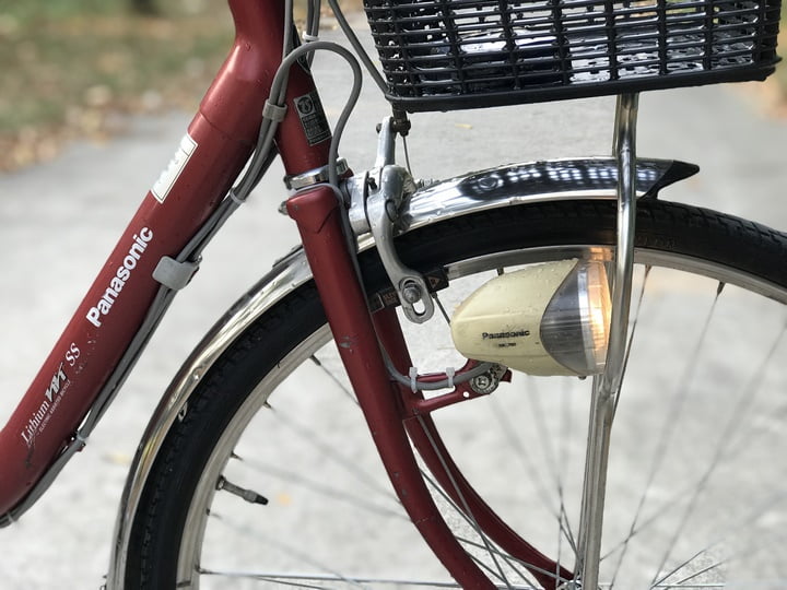 Xe đạp điện Panasonic trợ lực zin nguyên bản hàng Nhật bãi giá rẻ 10
