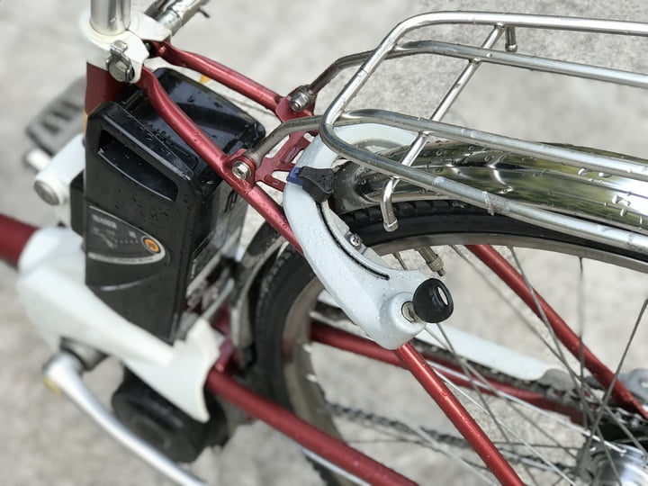 Xe đạp điện Panasonic trợ lực zin nguyên bản hàng Nhật bãi giá rẻ 4