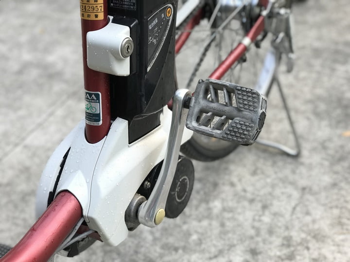 Xe đạp điện Panasonic trợ lực zin nguyên bản hàng Nhật bãi giá rẻ 5