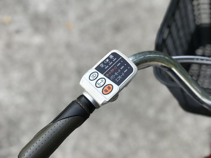 Xe đạp điện Panasonic trợ lực zin nguyên bản hàng Nhật bãi giá rẻ 8