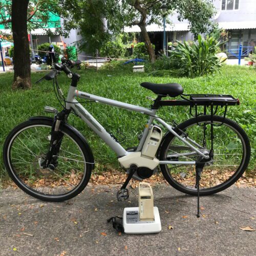 Bán xe đạp điện Panasonic trợ lực  tay ga hàng Nhật bãi giá rẻ Tp HCM   Nguyễn Thành Tài  MBN38515  0909775445