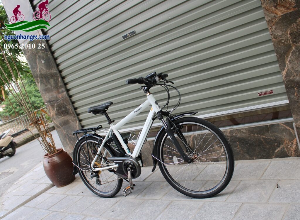 Xe đạp trợ lực thể thao Panasonic Hurryer hàng Nhật bãi 1